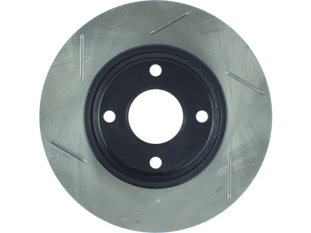 126.61061SL – STOP TECH Brake Rotor, Silver E-Coated Alloy Single - view 3